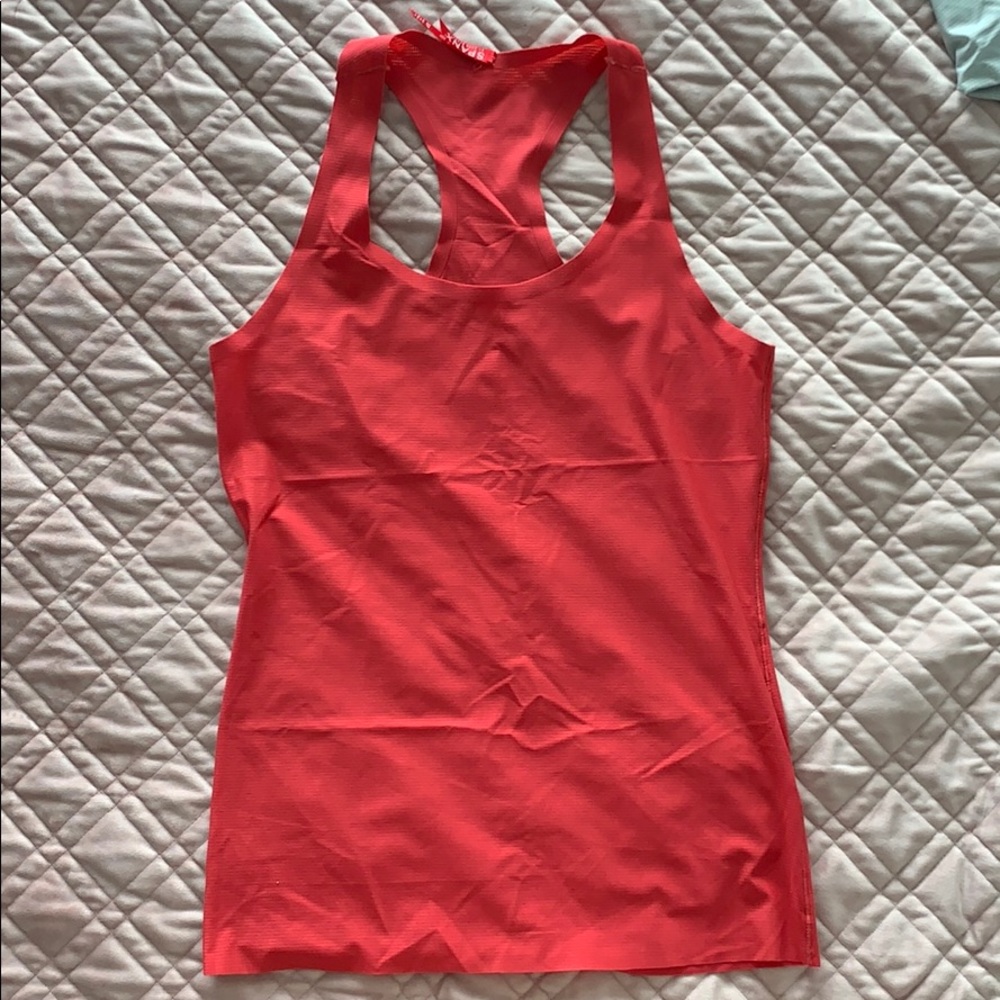 Spanx coral racerback tank